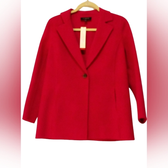 Talbot's Petite - NWT Ladies Fascia PeaCoat, 4-P, Double-Faced, Wool & Nylon,... - Picture 4 of 12